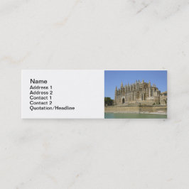 Palma Cathedral Mini Visitkort