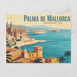 Palma de Mallorca Balearerna  Vykort
