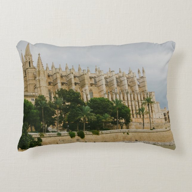 Palma de Mallorca dom, Spanien Prydnadskudde (Framsidan)