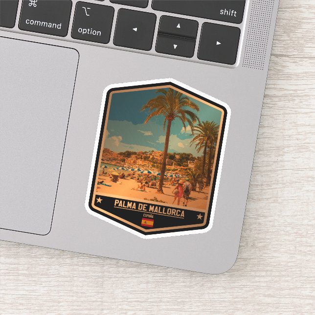 Palma de Mallorca Klistermärken (Detalj)