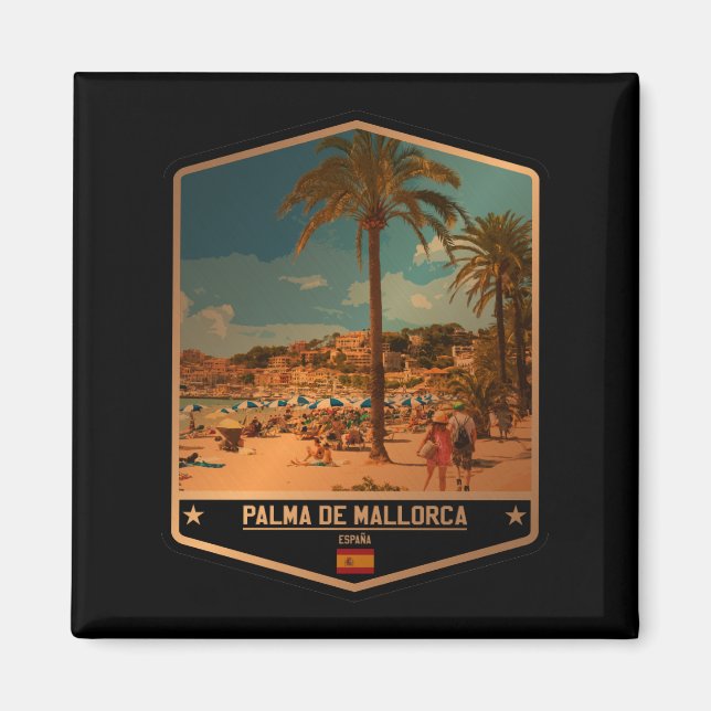 Palma de Mallorca Magnet (Framsidan)