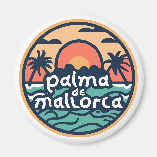 Palma de Mallorca Magnet (Framsidan)