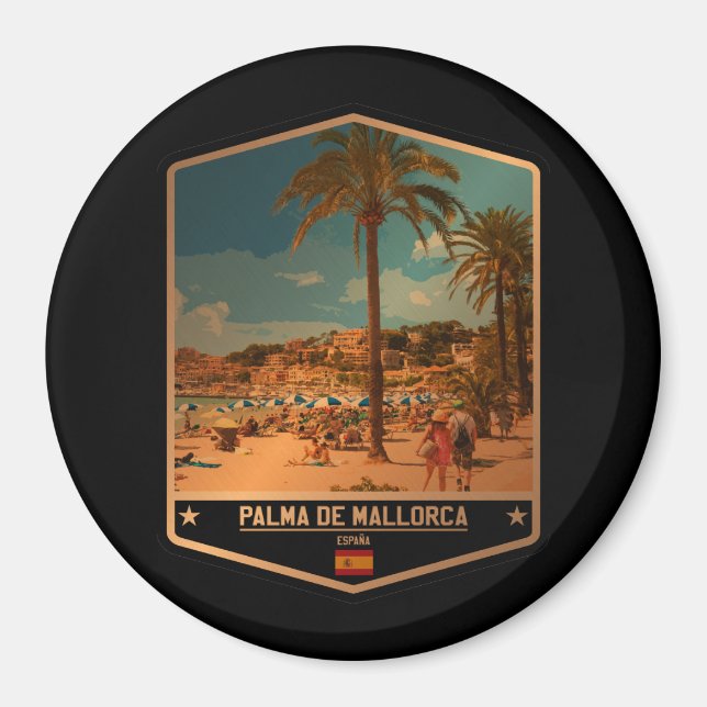 Palma de Mallorca Magnet (Framsidan)