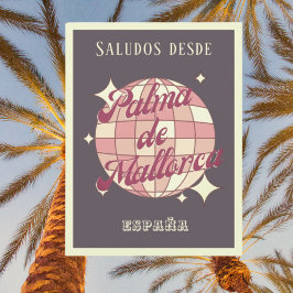 Palma de Mallorca Majorca España retro Postcard Vykort