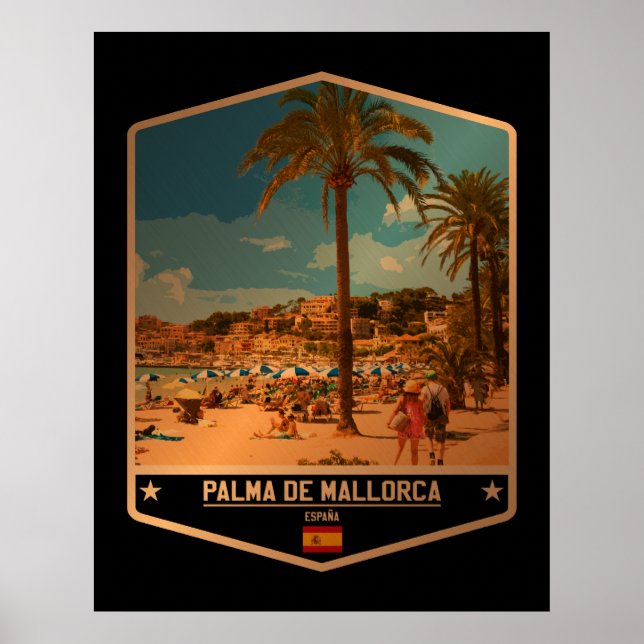 Palma de Mallorca Poster (Framsidan)