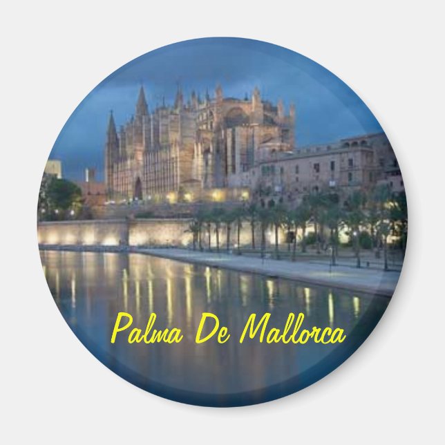 Palma De Mallorca Spain magnet (Framsidan)