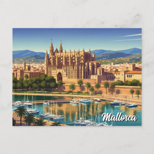 Palma de Mallorca Spain Travel Vykort