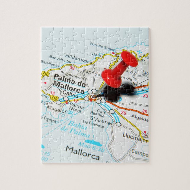 Palma de Mallorca Spanien Pussel (Vertikal)