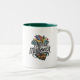 Palma de Mallorca Två-Tonad Mugg