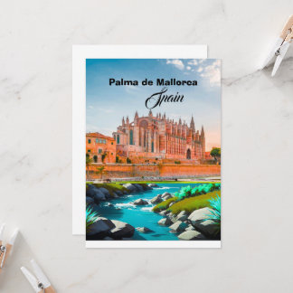Palma de Mallorca vykort Spanien Resa Souvenir M