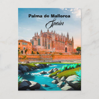 Palma de Mallorca vykort Spanien Resa Souvenir M
