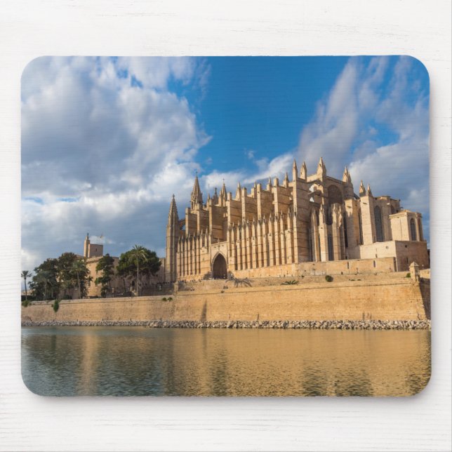 Palma de Mallorcas katedral vid gyllene timme Musmatta (Framsidan)