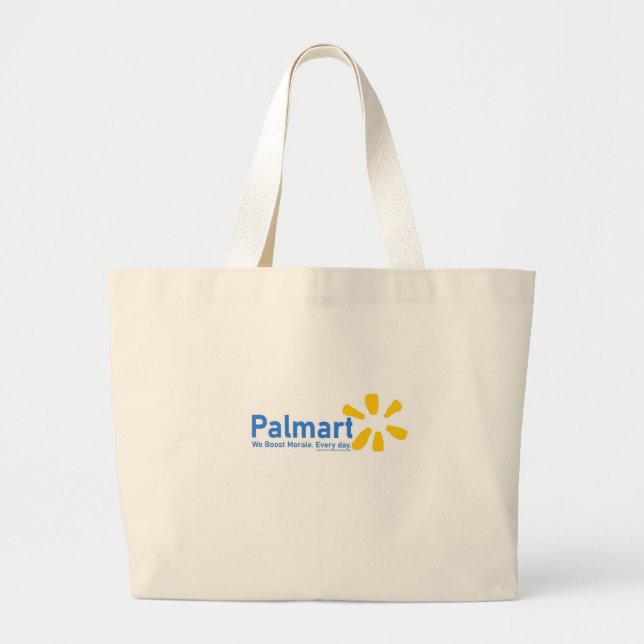 Palmart HUGE Tote Jumbo Tygkasse (Framsidan)