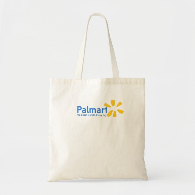 Palmart Tote Tygkasse (Framsidan)