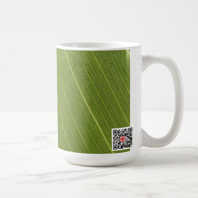 Palmblad Kaffemugg (Höger)