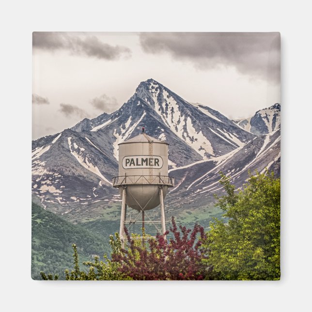 Palmer Alaska Magnet (Framsidan)