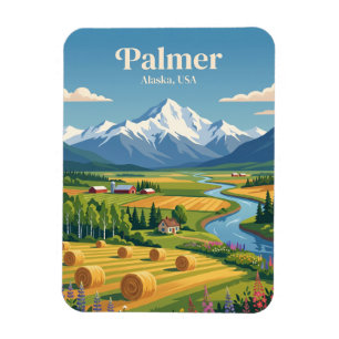 Palmer Alaska Magnet
