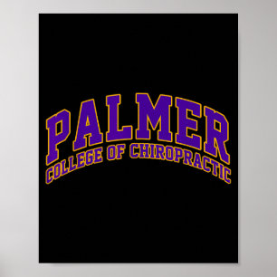 Palmer College Of Chiropractic Athletics Vintage A Poster