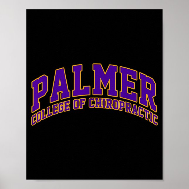 Palmer College Of Chiropractic Athletics Vintage A Poster (Framsidan)