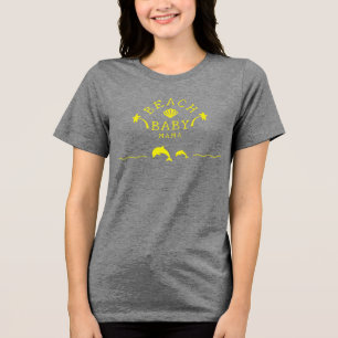 Palmer & Dolfiner Gul Strand Bebis Mamma T Shirt