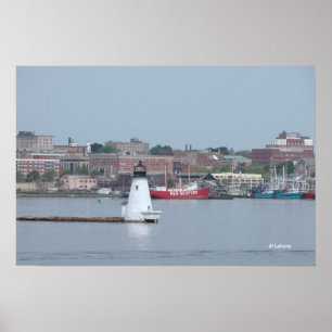 Palmer Island Lighthouse Poster