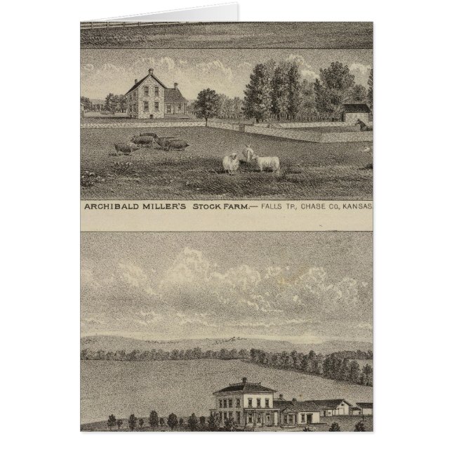 Palmer Ranch, Kansas Hälsningskort (Framsidan)