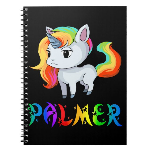 Palmer Unicorn Anteckningsbok (Framsidan)