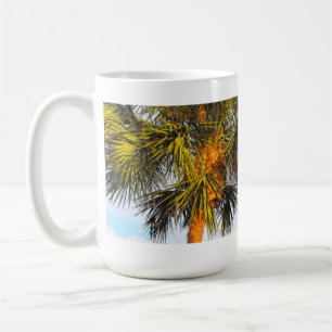 Palmergrenar, eftermiddagssol kaffemugg