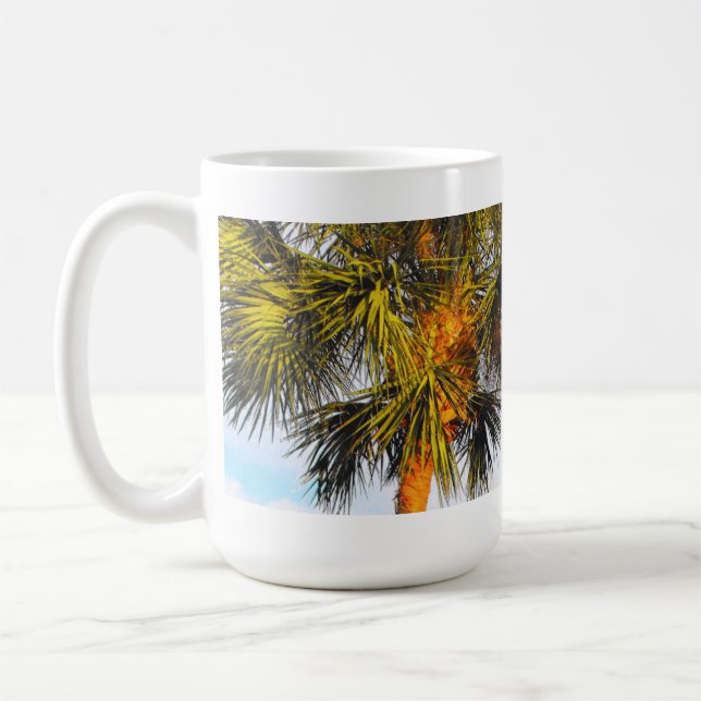 Palmergrenar, eftermiddagssol kaffemugg (Vänster)