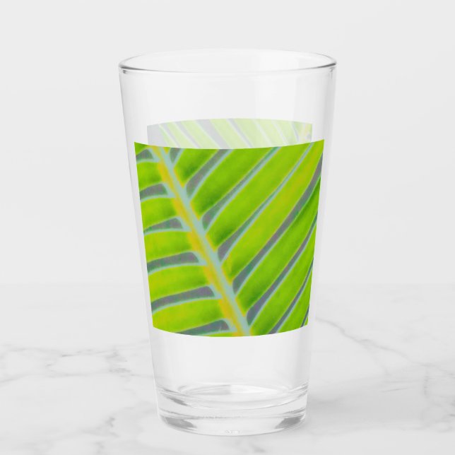 Palmernas mönster glaskopp (Framsida)
