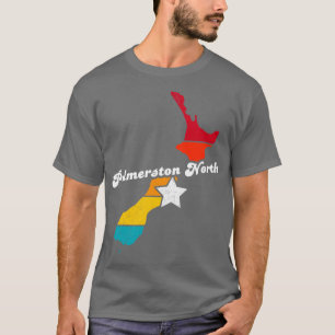 Palmerston North New Zealand Vintage Distress So T Shirt