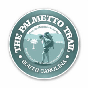 Palmetto-bana (T) Klistermärken