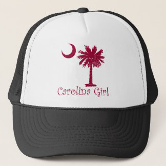 Palmetto för granatröttCarolina flicka Truckerkeps