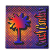 palmetto South Carolina magnet