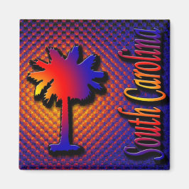 palmetto South Carolina magnet