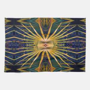 Palmetto Sunburst Kökshandduk