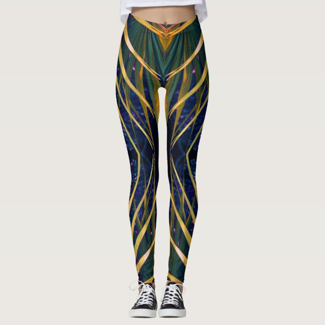 Palmetto Sunburst Leggings (Framsida)