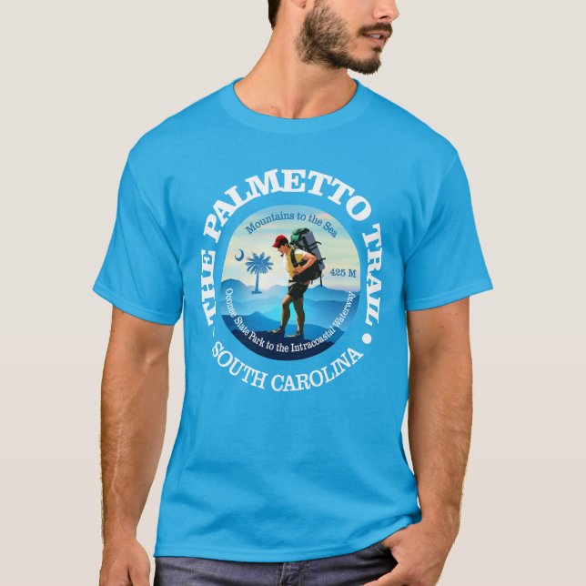 Palmetto Trail (C) T Shirt (Framsida)
