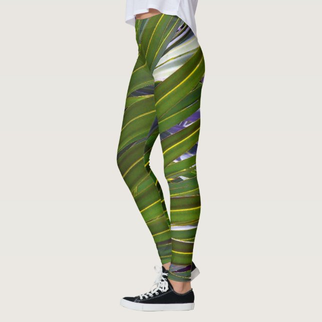 Palmetto Tropicale Leggings (Vänster)