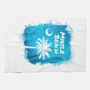 Palmettoen målar splatteren kökshandduk