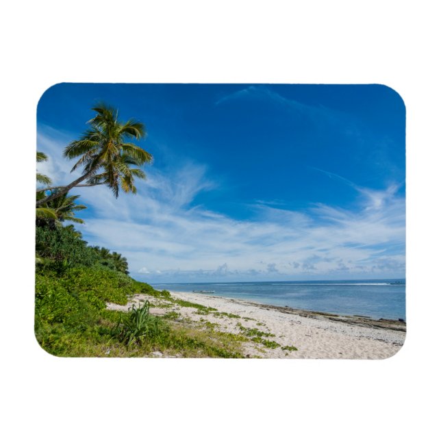 Palmfransad Kolovai-strand Magnet (Horisontell)