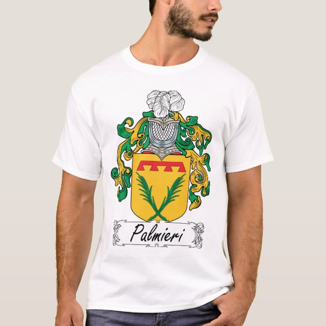 Palmieri familjvapensköld t shirt (Framsida)