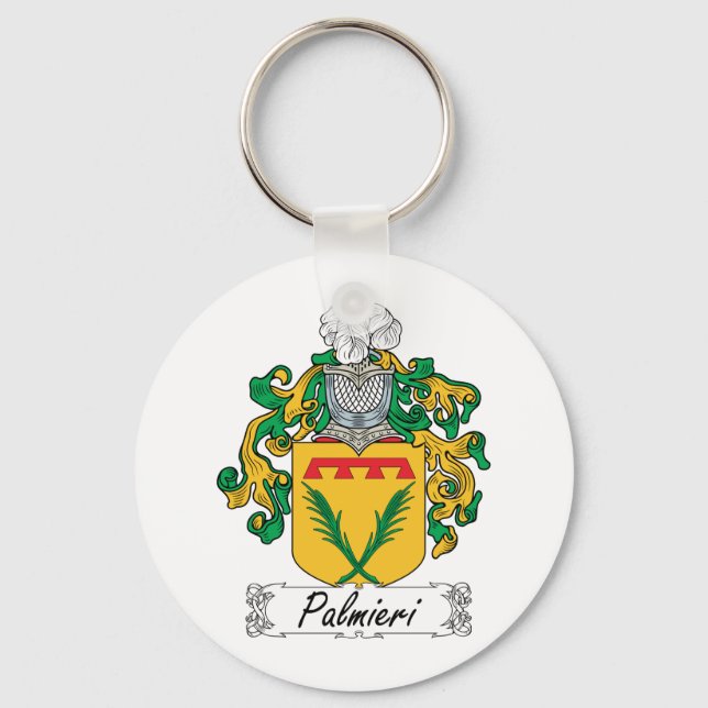 Palmieri Family Crest Nyckelring (Framsida)