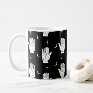 Palmikonkaffe Mugg med Fortune Telling Händer