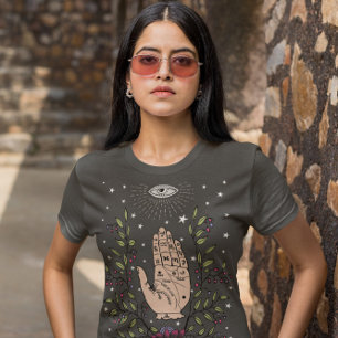 Palmistry Chiromancy Foretelling T Shirt