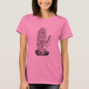 Palmistry kartlägger, 1885 tee shirt