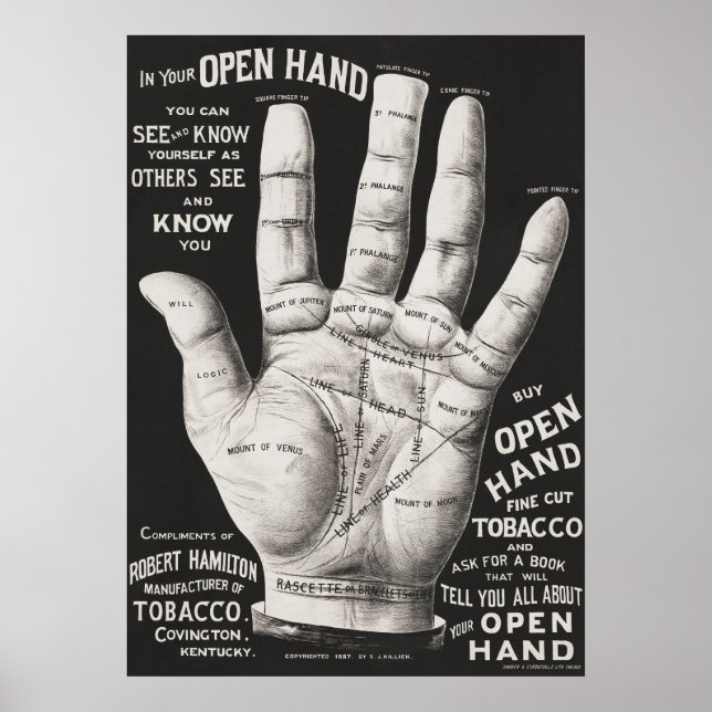 Palmistry Poster (Framsidan)