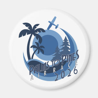 Palms To Pines Flygtävling 2026 Magnet