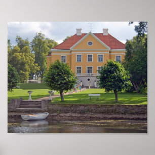 Palmse Manor Estland Underlägg Poster