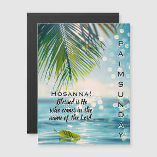 Palmsöndagen Hosanna skrift